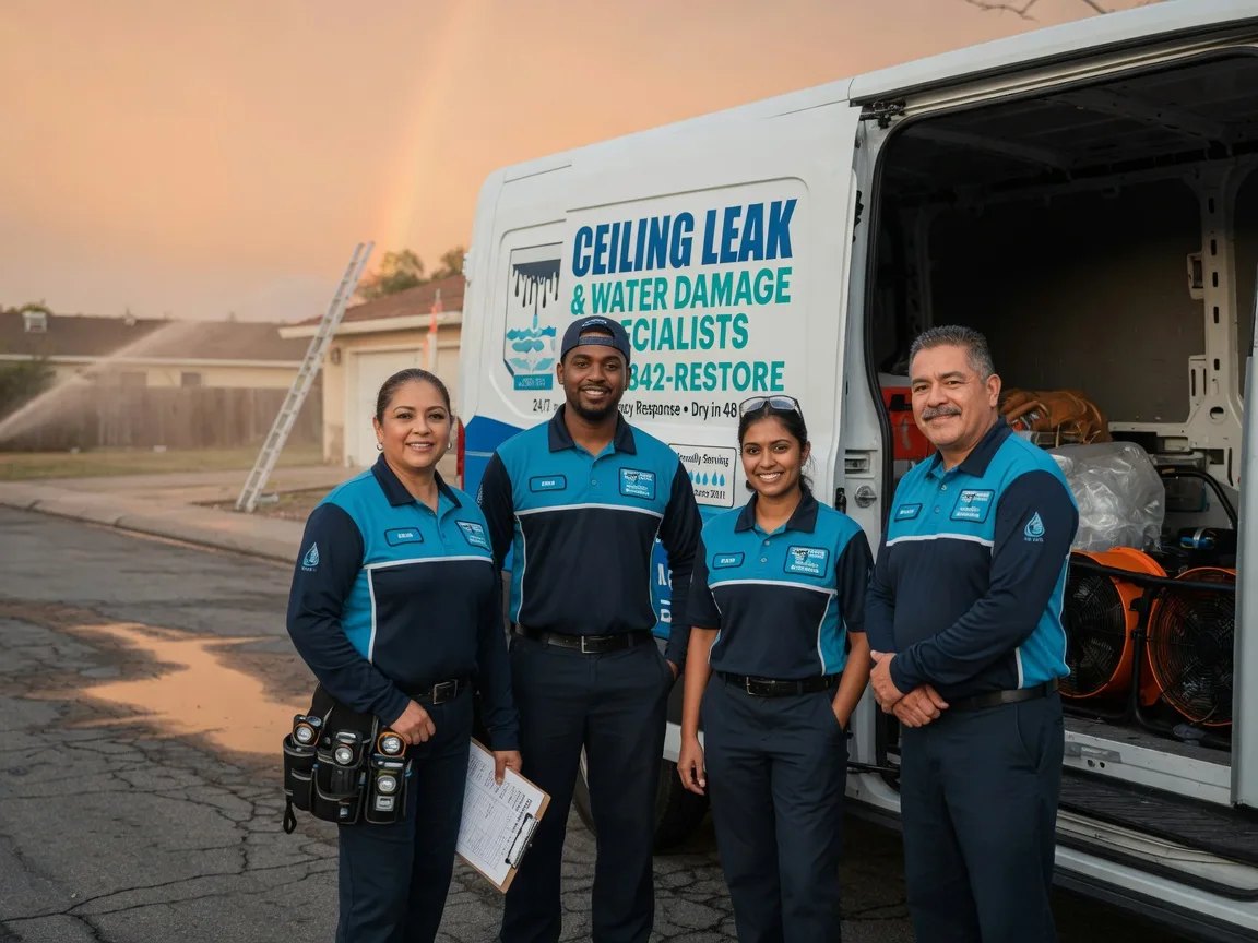 Ceiling Leak Cleanup company in Platina, CA