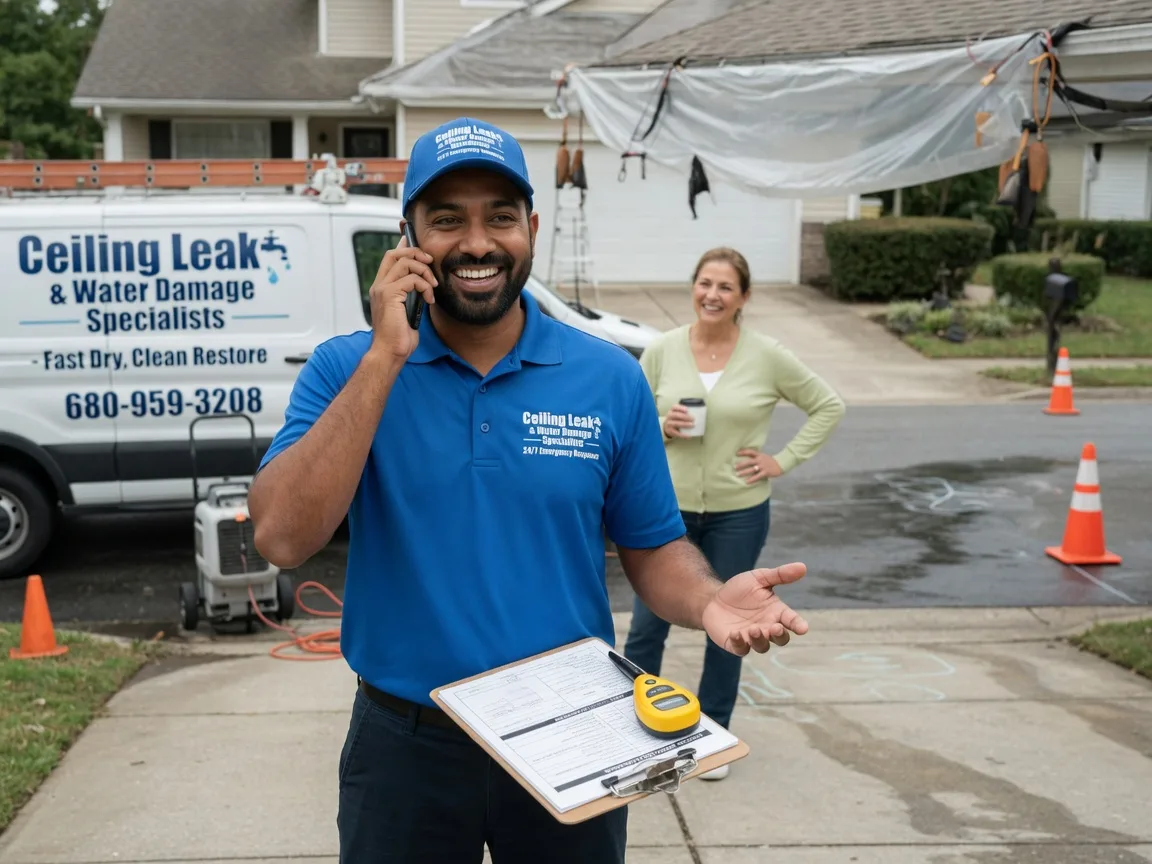 Ceiling Leak Cleanup Platina, CA FAQs